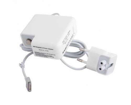 Блок живлення до ноутбуку PowerPlant APPLE 220V, 85W, 20V, 4.6AA (MagSafe 2) (AP85HMAG2)