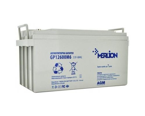 Батарея до ДБЖ Merlion 12V-60Ah (GP12600M6)