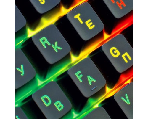 Клавіатура REAL-EL 7090 Comfort Backlit, black