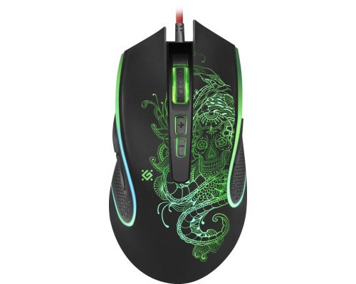 Мишка Defender Venom GM-640L Black (52640)