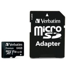 Карта пам'яті Verbatim 64GB microSDHC Class 10 (44084)