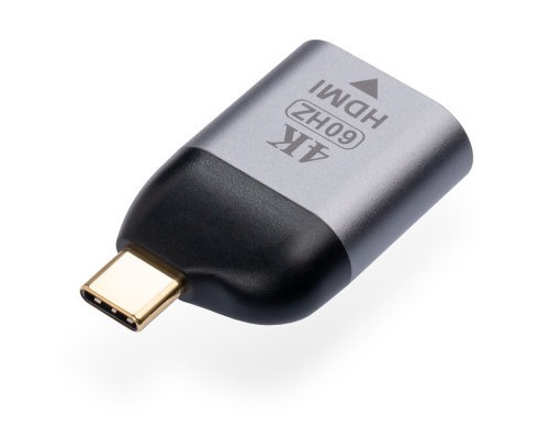 Перехідник Type-C Male to HDMI 2.0 4K60Hz compact Vinga (VCPATCHDMI2C)