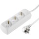Мережевий фільтр живлення Hama 3xSchuko, 1.5мм, 1.4м (00030381)
