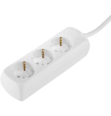 Мережевий фільтр живлення Hama 3xSchuko, 1.5мм, 1.4м (00030381)