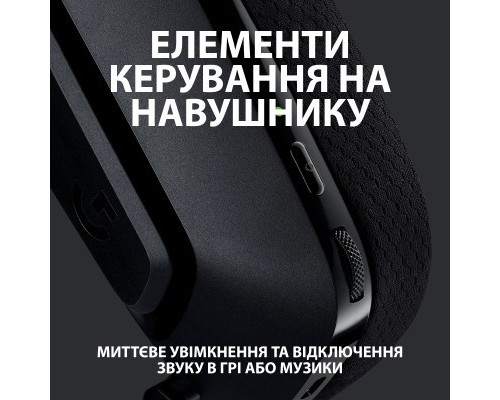 Навушники Logitech G535 Lightspeed Wireless Gaming Headset Black (981-000972)