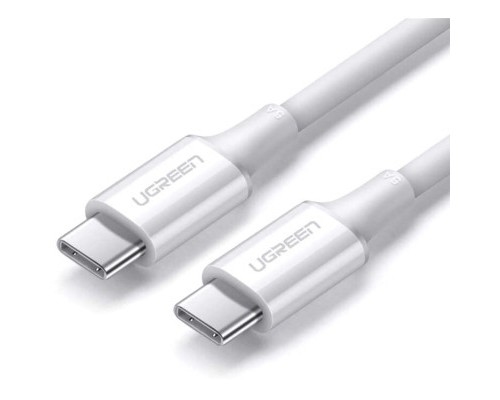 Дата кабель USB-C to USB-C 2.0m US300 20V/5A 100W White Ugreen (60552)