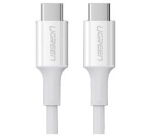 Дата кабель USB-C to USB-C 2.0m US300 20V/5A 100W White Ugreen (60552)