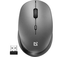 Мишка Defender Auris MB-027 Silent Wireless Grey (52029)