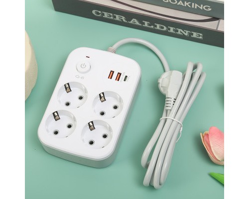 Мережевий фільтр живлення XoKo XK-SP-4-2-1-WH