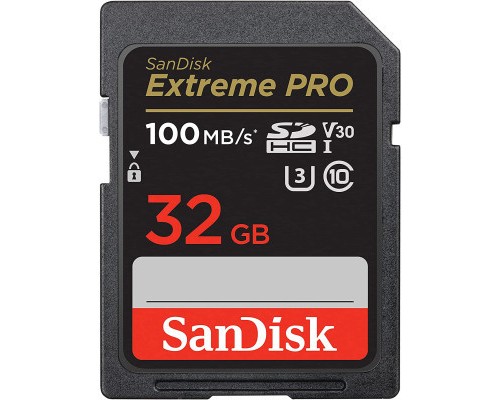 Карта пам'яті SanDisk 32GB SD class 10 UHS-I U3 V30 Extreme PRO (SDSDXXO-032G-GN4IN)