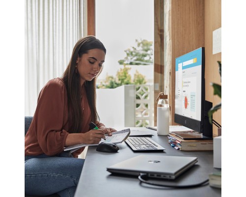 Комп'ютер HP ProOne 440 G9 AiO / i5-12400T, 8, F256GB+1Tb, WiFi, кл+м (6D379EA)