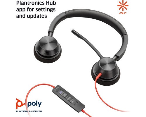Навушники Poly Blackwire 3320-M USB-A/C (8X220AA)