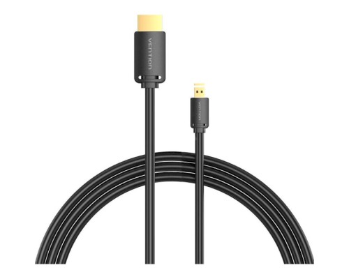 Кабель мультимедійний HDMI to Micro HDMI 1.5m V2.0 4K 60Hz 18Gbps HDR Dolby Vention (AGIBG)