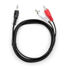 Кабель мультимедійний Jack 3.5mm M to 2xRCA 1.5 m Vinga (VCPDCJ35MRCA21.5BK)