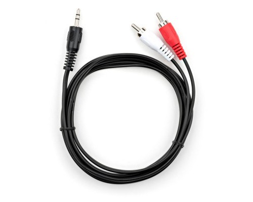 Кабель мультимедійний Jack 3.5mm M to 2xRCA 1.5 m Vinga (VCPDCJ35MRCA21.5BK)