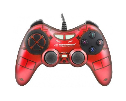 Геймпад Esperanza Fighter PC Red (EGG105R)