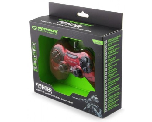 Геймпад Esperanza Fighter PC Red (EGG105R)