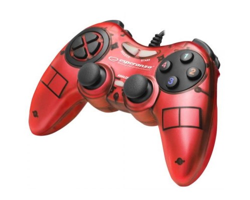 Геймпад Esperanza Fighter PC Red (EGG105R)