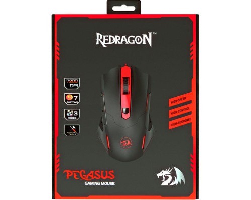 Мишка Redragon Pegasus Black (74806)
