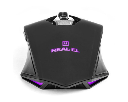 Мишка REAL-EL RM-525 Black