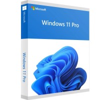 Операційна система Microsoft Windows 11 Pro 64Bit Ukrainian Intl 1pk DSP OEI DVD (FQC-10557)