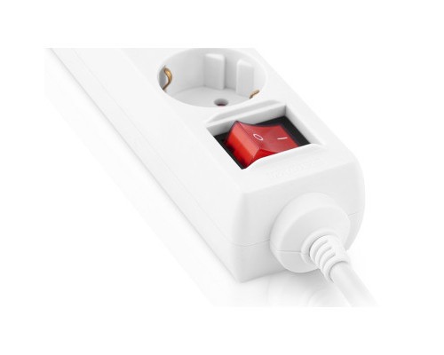 Мережевий фільтр живлення REAL-EL RS-Protect M 3m, white (EL122300027)