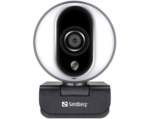 Веб-камера Sandberg Streamer Webcam Pro Full HD Autofocus Ring Light Black (134-12)
