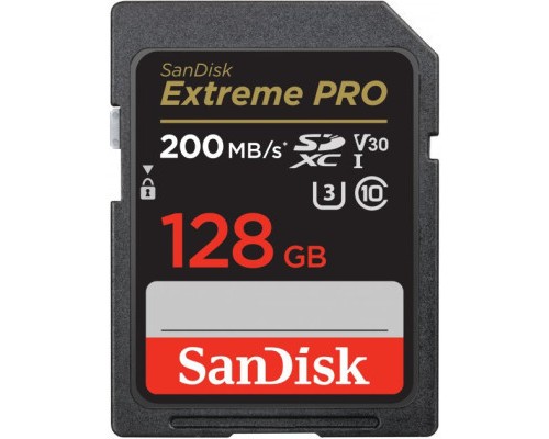 Карта пам'яті SanDisk 128GB SD class 10 UHS-I U3 V30 Extreme (SDSDXXD-128G-GN4IN)