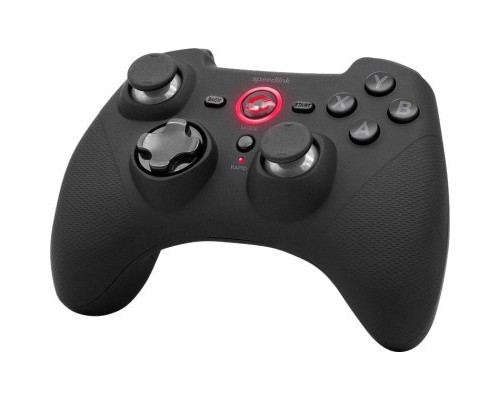 Геймпад Speedlink RAIT Wireless for PC/PS3/Switch/OLED Rubber-Black (SL-650110-BK)
