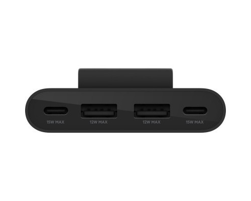 Концентратор 2хUSB-C/2хUSB-A 2.0m black Belkin (BUZ001BT2MBKB7)