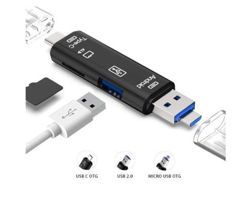 Зчитувач флеш-карт Dynamode 3-in-1 (D-188)