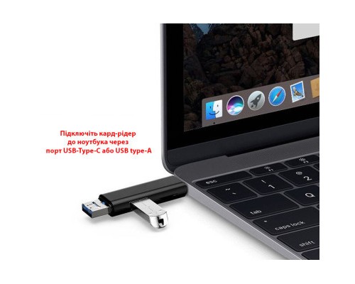 Зчитувач флеш-карт Dynamode 3-in-1 (D-188)