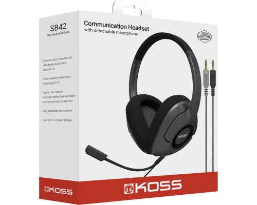 Навушники Koss SB42 Over-Ear 2*3.5 mm (193566.101)