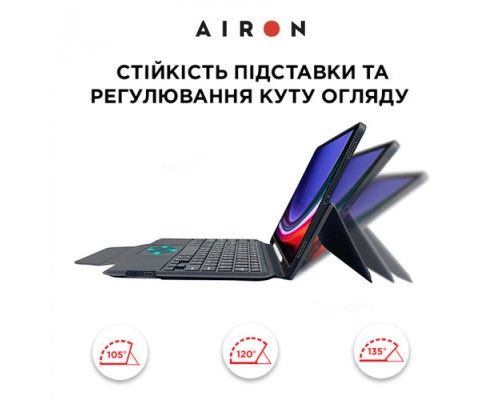 Чохол до планшета AirOn Premium Samsung Galaxy Tab S9 11'' 2023 + Keyboard (4822352781117)