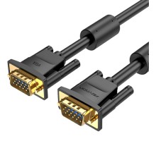 Кабель мультимедійний VGA 15M-15M 1.5m ferrite Vention (DAEBG)