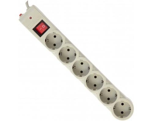 Мережевий фільтр живлення Defender DFS 603 3m 6 роз (99407)