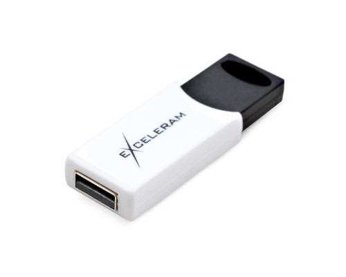 USB флеш накопичувач eXceleram 32GB H2 Series White/Black USB 2.0 (EXU2H2W32)