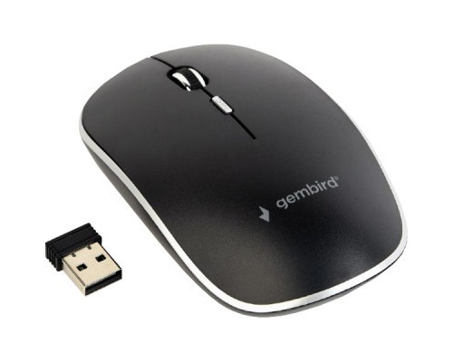 Мишка Gembird MUSW-4B-01 Black (MUSW-4B-01)