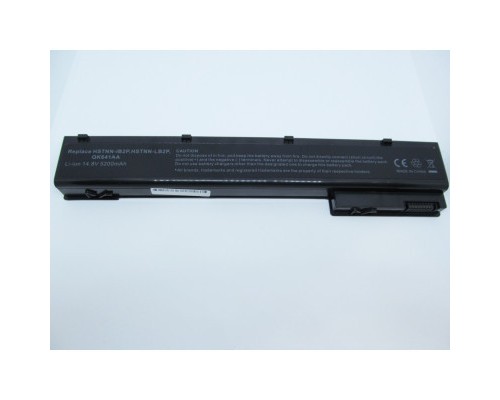 Акумулятор до ноутбука EliteBook 8560w HSTNN-LB2Q, 5200mAh, 8cell, 14.8V, Li-ion AlSoft (A47241)