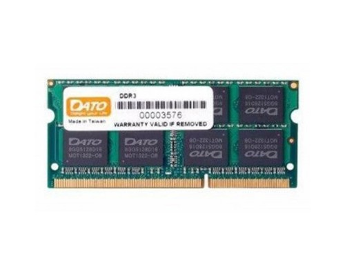 Модуль пам'яті для ноутбука SoDIMM DDR3L 8GB 1600 Mhz Dato (DT8G3DSDLD16)
