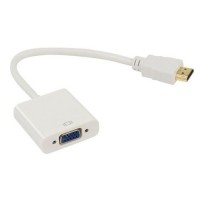 Перехідник ST-Lab HDMI male - VGA F (без додаткових кабелей) (U-990 Pro BTC white)