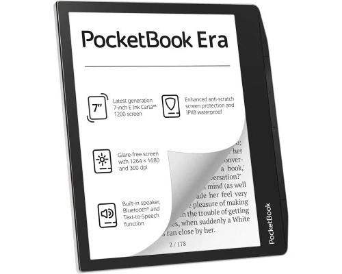 Електронна книга Pocketbook 700, Era, Stardust Silver (PB700-U-16-WW)
