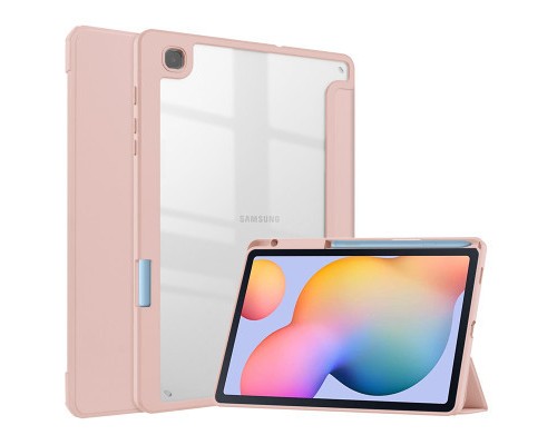 Чохол до планшета BeCover Soft Edge Pencil Mount Samsung Galaxy Tab S6 Lite 10.4 P610/P613/P615/P619 Rose Gold (708355)