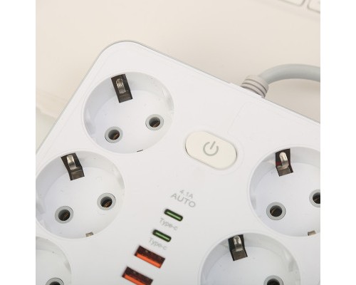 Мережевий фільтр живлення XoKo XK-SP-6-4-2-WH