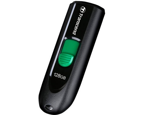 USB флеш накопичувач Transcend 128GB JetFlash 790C Black USB 3.1 (TS128GJF790C)