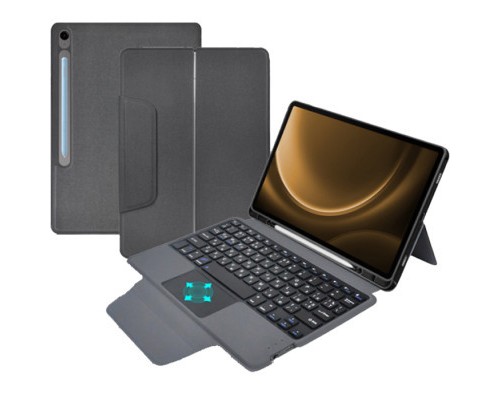 Чохол до планшета AirOn Premium Samsung Galaxy Tab S9 FE 10.9'' 2023 + Keyboard (4822352781114)