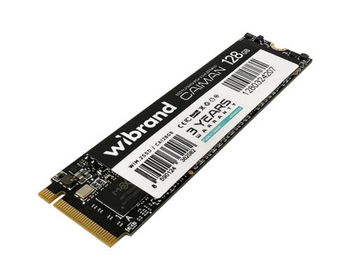 Накопичувач SSD M.2 2280 128GB Caiman Wibrand (WIM.2SSD/CA128GB)