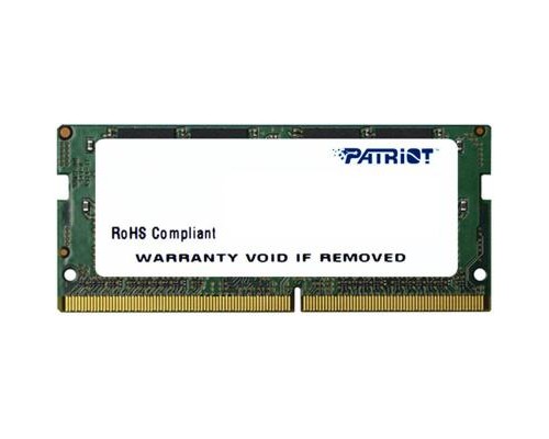 Модуль пам'яті для ноутбука DDR4 4GB 2400 MHz Patriot (PSD44G240082S)