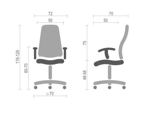 Крісло ігрове Аклас Стрик PL RL Желтое (06149)