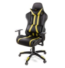 Крісло ігрове Аклас Стрик PL RL Желтое (06149)